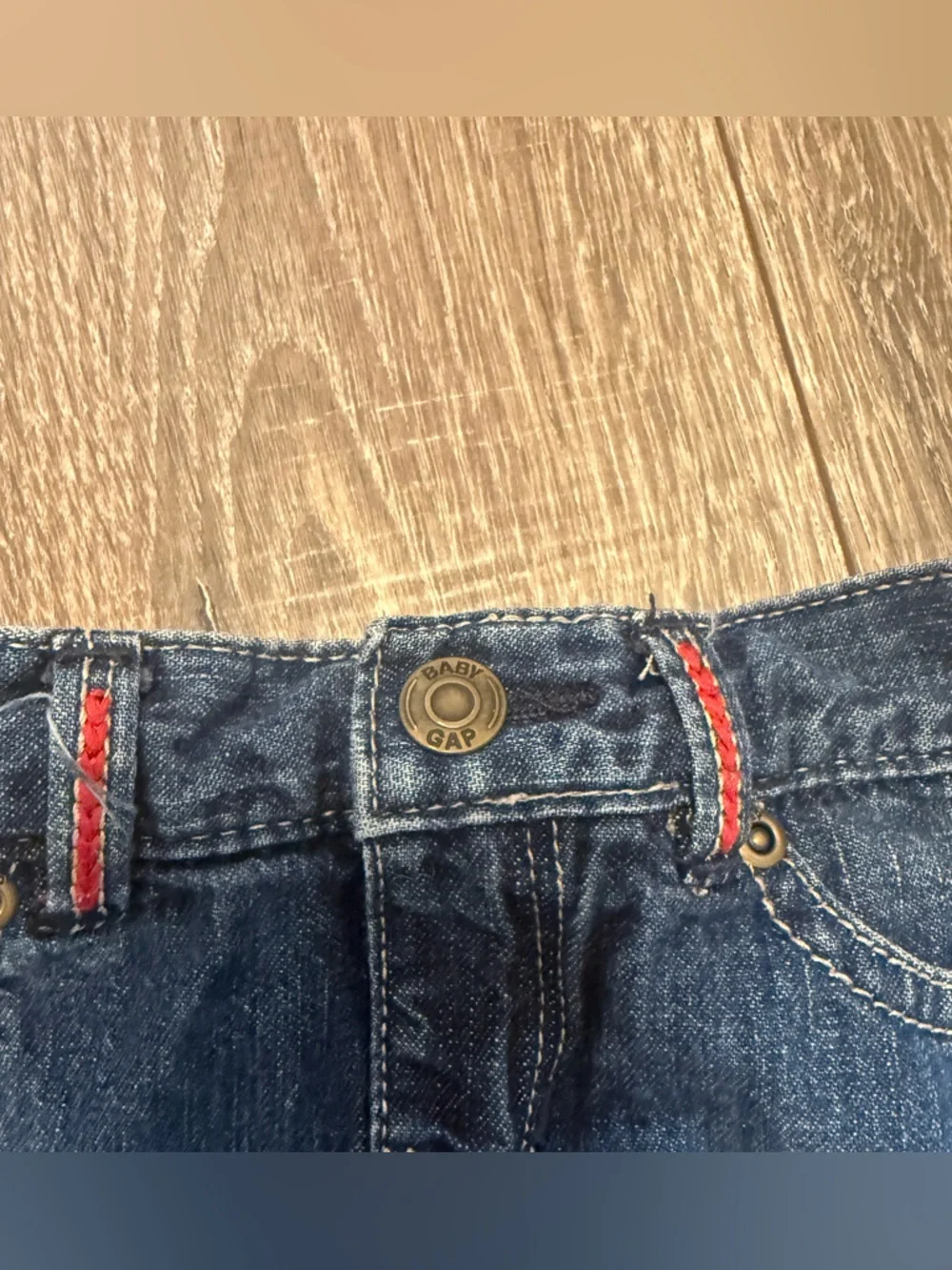 Baby Gap Vintage Girls Denim Jean Skirt Size 12-18 Months